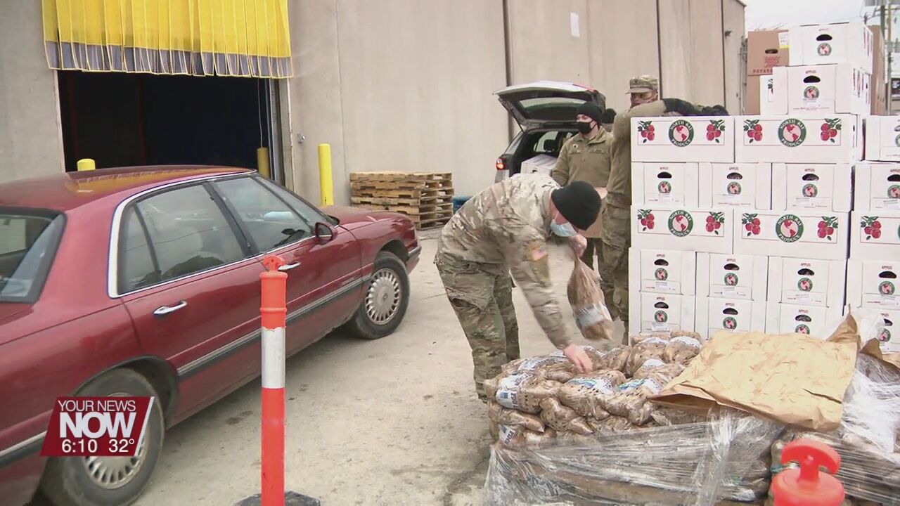 Food bank resumes distributions with registration format